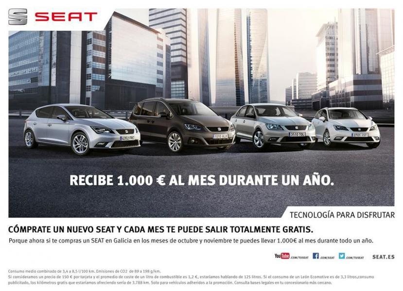 Comprate un Seat y cada mes te puede salir gratis - Foto