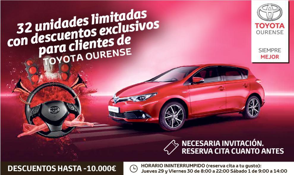 INVITACIN IMPORTANTE para clientes de Toyota Ourense: premiamos tu confianza - Foto